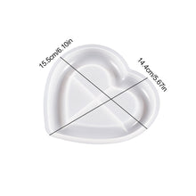Load image into Gallery viewer, DIY Cloud Love Candle Storage Tray Silicone Mold Irregular Plate Coaster Gypsum Cement Mold Tray Pendant Crystal Drop Glue Mold