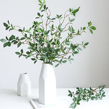 Load image into Gallery viewer, Simulated banyan branches with leaves Home plant decoration Seven star leaf seedling plant Bonsai elm flowers