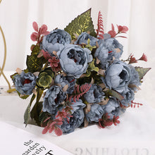Load image into Gallery viewer, Artificial Peony Flowers Bouquet Set Hand Bouquet Ins Style Artificial Flower for Table Wedding Hotel Banquet Home Decoration