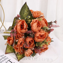 Load image into Gallery viewer, Artificial Peony Flowers Bouquet Set Hand Bouquet Ins Style Artificial Flower for Table Wedding Hotel Banquet Home Decoration