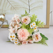 Load image into Gallery viewer, 30cm Artificial Rose Bouquets Fake Rose Flowers Decoration for Table Home Office Wedding Baby Bride Shower Party Decor