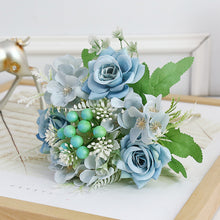 Load image into Gallery viewer, Artificial Flowers Berries Simulation Rose Real Touch Fruits Floral Wedding Home Decoration Fake Plants