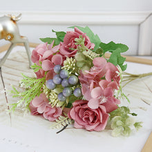 Load image into Gallery viewer, Artificial Flowers Berries Simulation Rose Real Touch Fruits Floral Wedding Home Decoration Fake Plants