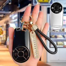 Load image into Gallery viewer, Car TPU Key Case Shell Fob Holder Key Cover Accessories for The GWM HAVAL H6 M6 ORA Good Cat White Cat IQ