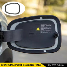 Load image into Gallery viewer, Car Charging Port Rubber Sealing Ring Protective Dust Cover Ring Waterproof Accessorie For BYD Dolphin