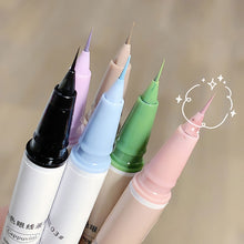 Load image into Gallery viewer, Ultra-fine Waterproof Non-smudged Bear Eyeliner Color Liquid Eyeliner Pen Long Lasting Oil Proof Silkworm Eyeliner