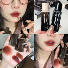 Load image into Gallery viewer, Aqua Amber Lip Glaze Matte Matte Lipstick Waterproof Non-removable Velvet Lip Glaze Women's Cosmetics