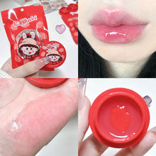 Load image into Gallery viewer, Strawberry Sandwich Jelly Lip Balm Winter Lip Moisturizing Lip Balm Lip Primer Lipstick Mask Lip Gloss Stick Lighten Lines