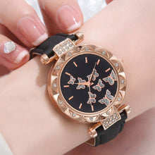 Load image into Gallery viewer, Butterfly Belt Watch Fashionable Personality Simple Watch Ladies Watch Quartz Watch Retro Casual Ladies Wristwatch