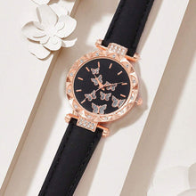 Load image into Gallery viewer, Butterfly Belt Watch Fashionable Personality Simple Watch Ladies Watch Quartz Watch Retro Casual Ladies Wristwatch