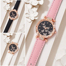 Load image into Gallery viewer, Butterfly Belt Watch Fashionable Personality Simple Watch Ladies Watch Quartz Watch Retro Casual Ladies Wristwatch