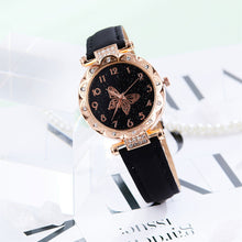 Load image into Gallery viewer, Stylish Simple Butterfly Ladies Quartz Watch Women's Multicolored Belt Quartz Watch Retro Casual Ladies Wristwatch