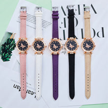 Load image into Gallery viewer, Stylish Simple Butterfly Ladies Quartz Watch Women's Multicolored Belt Quartz Watch Retro Casual Ladies Wristwatch