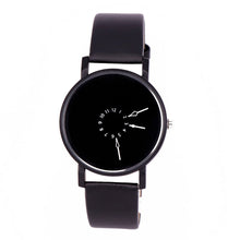 Load image into Gallery viewer, Personalized Reverse Pointer Turntable Watch for Men and Women Simple Couples Quartz Watch Fashion Wrist Watch
