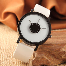 Load image into Gallery viewer, Personalized Reverse Pointer Turntable Watch for Men and Women Simple Couples Quartz Watch Fashion Wrist Watch