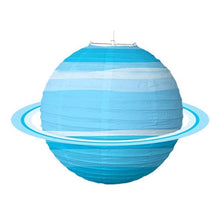Load image into Gallery viewer, Star Planets Series Folding Lantern Paper Lanterns Outer Space Planet Theme Birthday Party Room Decor Kids Boy Planet Paper Lantern