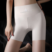 Load image into Gallery viewer, Seamless High Waist Ice Silk Shorts Women Stretch Boyshorts Panties Underwear Protective Pants Under Skirt Dress Hips Lfting