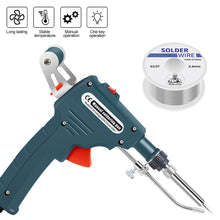 Load image into Gallery viewer, Electric Soldering Iron Hand-Held External Heating Manual Send Tin Gun Welding Repair Tools 110V/220V 60W US/EU Plug