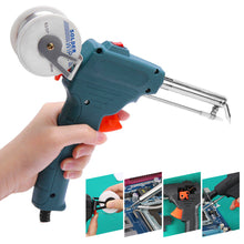 Load image into Gallery viewer, Electric Soldering Iron Hand-Held External Heating Manual Send Tin Gun Welding Repair Tools 110V/220V 60W US/EU Plug