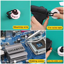 Load image into Gallery viewer, Electric Soldering Iron Hand-Held External Heating Manual Send Tin Gun Welding Repair Tools 110V/220V 60W US/EU Plug