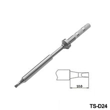 Load image into Gallery viewer, TS100 TS101 Soldering Iron Tips Replacement Soldering Bit for Mini Digital Soldering Iron Head Lead Free B2 BC2 C4 D24 K I Ku ILS C1