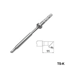 Load image into Gallery viewer, TS100 TS101 Soldering Iron Tips Replacement Soldering Bit for Mini Digital Soldering Iron Head Lead Free B2 BC2 C4 D24 K I Ku ILS C1