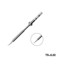Load image into Gallery viewer, TS100 TS101 Soldering Iron Tips Replacement Soldering Bit for Mini Digital Soldering Iron Head Lead Free B2 BC2 C4 D24 K I Ku ILS C1