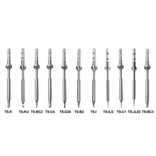 Load image into Gallery viewer, TS100 TS101 Soldering Iron Tips Replacement Soldering Bit for Mini Digital Soldering Iron Head Lead Free B2 BC2 C4 D24 K I Ku ILS C1