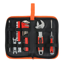 Load image into Gallery viewer, Multifunction Oxford Canvas Repair Tool Bag PU Leather Waterproof Hardware Screws Nails Organizer Box Soldering Iron Pouch Case Portable Travel Tools Bags