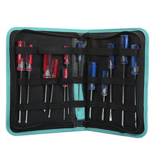 Load image into Gallery viewer, Multifunction Oxford Canvas Repair Tool Bag Hardware Screws Nails Organizer Box Soldering Iron Pouch Case Portable Travel Tools Bags