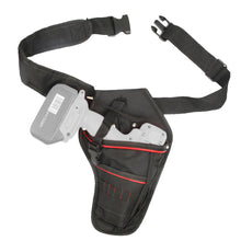 Load image into Gallery viewer, Professional Electric Wrench Waist Bag with Belt Portable Electric Drill Electrician Tools Canvas Bag Outdoor Work Tools Waist Storage Bag