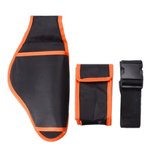 Load image into Gallery viewer, Garden Electric Pruning Shear Waist Bag with Battery Storage Box Electric Garden Scissor Wasit Bag with Belt Portable Outdoor Shear Tools Bag