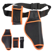 Load image into Gallery viewer, Garden Electric Pruning Shear Waist Bag with Battery Storage Box Electric Garden Scissor Wasit Bag with Belt Portable Outdoor Shear Tools Bag