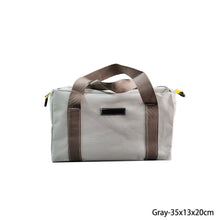 Load image into Gallery viewer, 14/16/18inch Canvas Tools Bag Potable Electrician Hardware Organizer Bag Outdoor Waterproof Repair Tools Woodworking Tools Storage Bag Camping Storage Bag