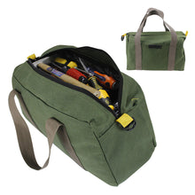Load image into Gallery viewer, 14/16/18inch Canvas Tools Bag Potable Electrician Hardware Organizer Bag Outdoor Waterproof Repair Tools Woodworking Tools Storage Bag Camping Storage Bag