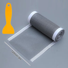 Load image into Gallery viewer, 10/5m Cuttable Shower Drain Hair Catcher Self-Adhesive Floor Drain Stickers Disposable Mesh Sink Strainer Filter Bathroom Kitchen Drain Hair Filter