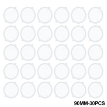 Load image into Gallery viewer, 30pcs Shower Drain Hair Catcher Self-Adhesive Floor Drain Stickers Disposable Mesh Sink Strainer Filter Bathroom Kitchen Drain Hair Filter