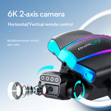 Load image into Gallery viewer, XT105 Rc Drone 2.4G WIFI FPV 4K Two Axis Pan HD Camera 22mins Flight Time Brushless Foldable Brushless Motor Quadcopter Toy