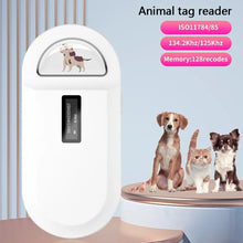 Load image into Gallery viewer, Cute USB 2.0 Animal Chip Reader 134.2kHz 125kHz Dog Cat Pet ISO 11784/85 Microchip Scanner Puppy Identification Rechargeable