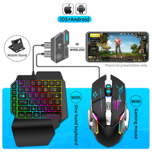 Load image into Gallery viewer, Mobile Games Controller For Gamwing Mix SE/Elite Mouse & Keyboard Converter & Combo Pack Faster Reaction Customize The Button