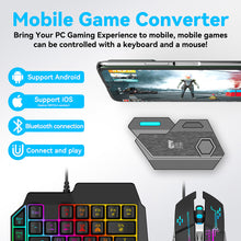 Load image into Gallery viewer, Mobile Games Controller For Gamwing Mix SE/Elite Mouse & Keyboard Converter & Combo Pack Faster Reaction Customize The Button