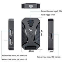 Load image into Gallery viewer, Portable Mobile Gaming Keyboard Mouse Converter Adapter MIX PRO / MIX LITE Device Tablet Density Shooting