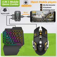 Load image into Gallery viewer, Portable Mobile Gaming Keyboard Mouse Converter Adapter MIX PRO / MIX LITE Device Tablet Density Shooting