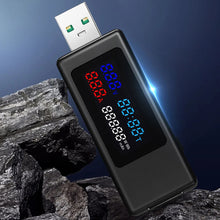 Load image into Gallery viewer, KWS USB Power Meter Tester Power Detector Current Voltage Charger Capacity Tester Meter Current Voltage Battery Capacity Tester
