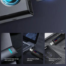 Load image into Gallery viewer, KWS USB Power Meter Tester Power Detector Current Voltage Charger Capacity Tester Meter Current Voltage Battery Capacity Tester