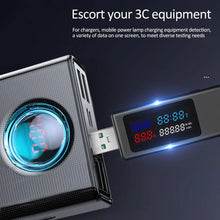 Load image into Gallery viewer, KWS USB Power Meter Tester Power Detector Current Voltage Charger Capacity Tester Meter Current Voltage Battery Capacity Tester