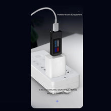 Load image into Gallery viewer, KWS USB Power Meter Tester Power Detector Current Voltage Charger Capacity Tester Meter Current Voltage Battery Capacity Tester
