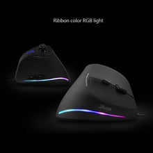 Load image into Gallery viewer, Vertical Gaming Mouse Programmable USB Wired RGB Optical Mouse 11 Buttons 10000 DPI Adjustable Ergonomic Gamer Mice
