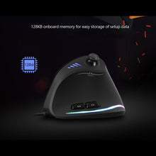Load image into Gallery viewer, Vertical Gaming Mouse Programmable USB Wired RGB Optical Mouse 11 Buttons 10000 DPI Adjustable Ergonomic Gamer Mice