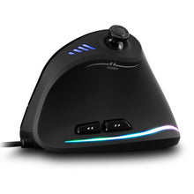 Load image into Gallery viewer, Vertical Gaming Mouse Programmable USB Wired RGB Optical Mouse 11 Buttons 10000 DPI Adjustable Ergonomic Gamer Mice